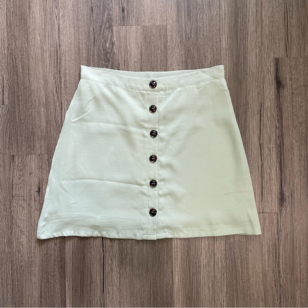 Button Down Skirt